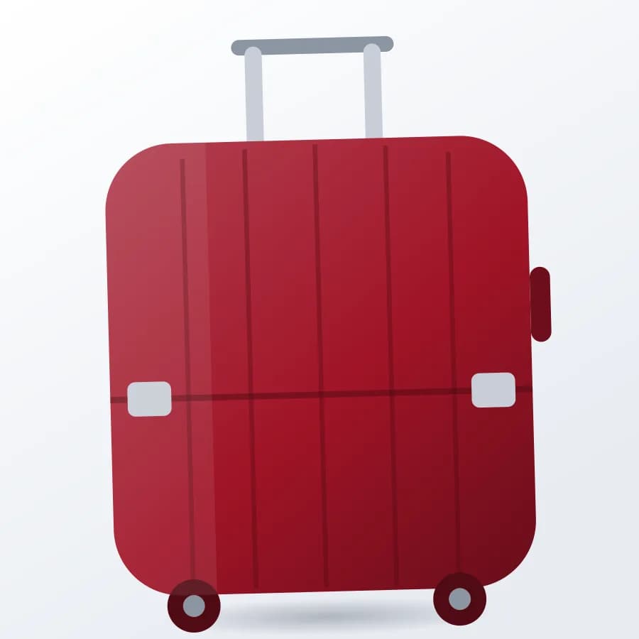 Cabin Trolley Suitcase interior