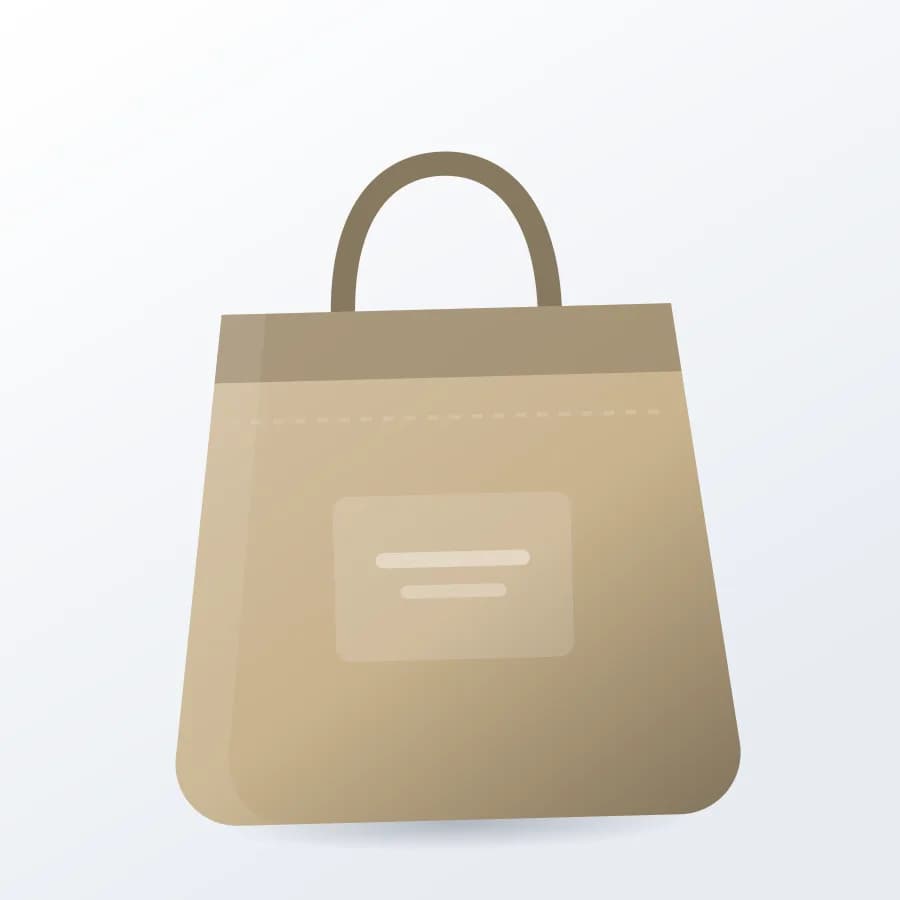 Canvas Utility Bag interior