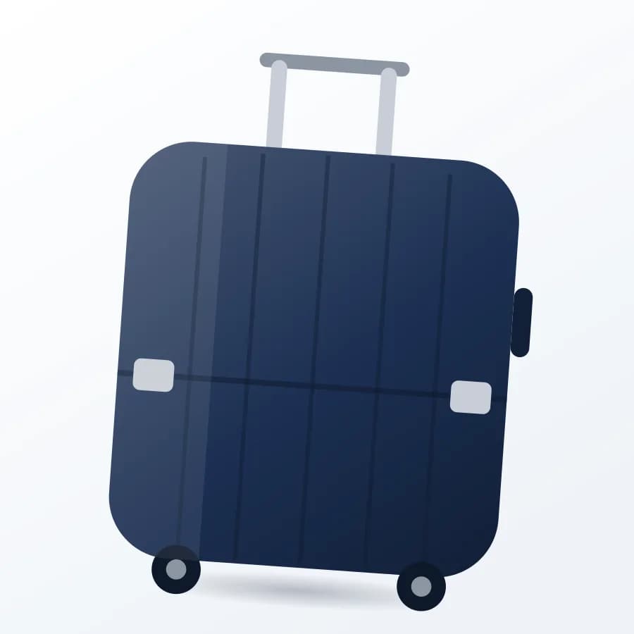 Check-in Suitcase 65cm side view