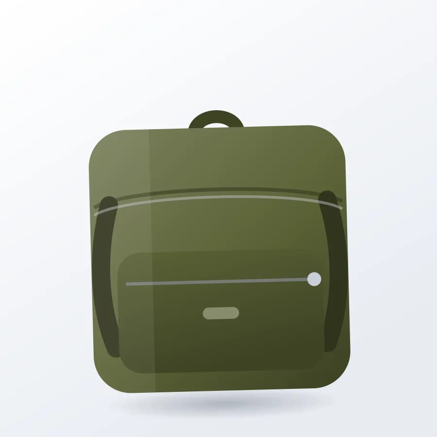 College Shoulder Bag interior