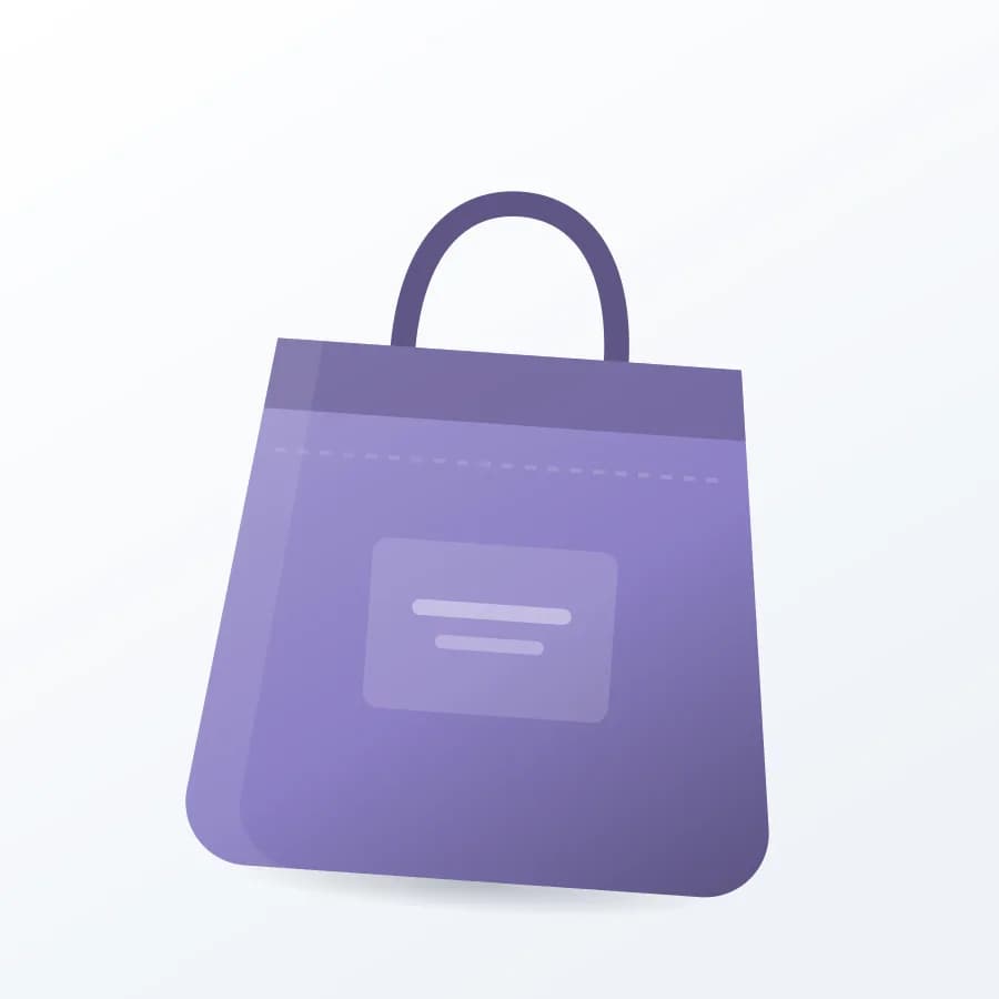 Ladies Handbag side view