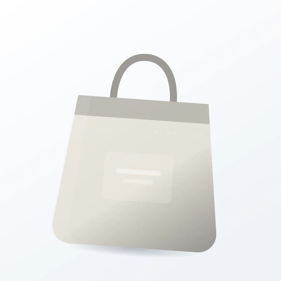 Organic Cotton Tote side view
