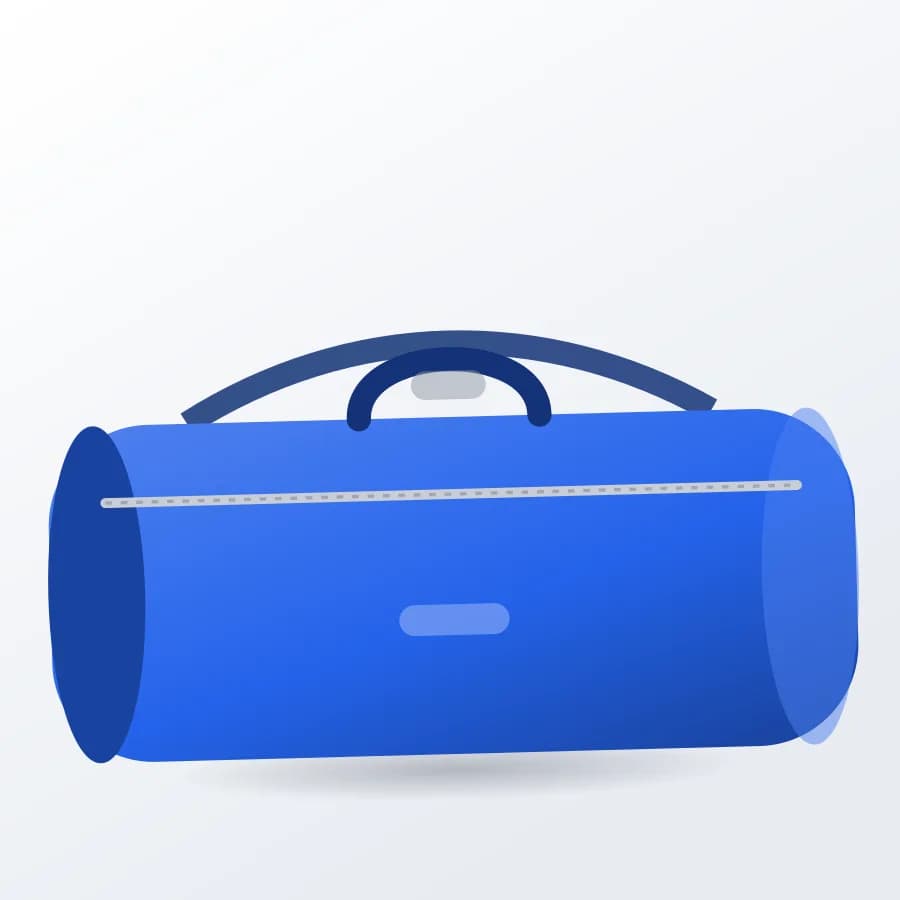 Sports Kit Bag interior