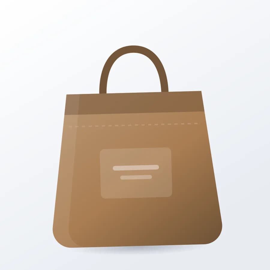 Structured Tote Bag interior