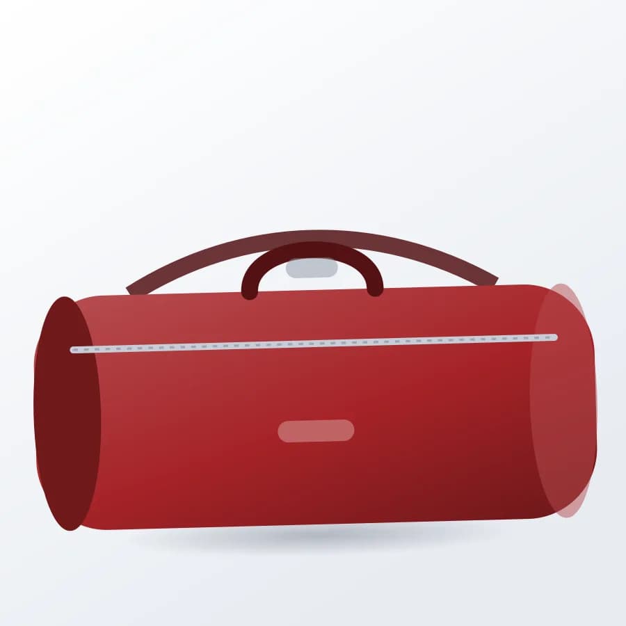 Travel Duffle Bag interior