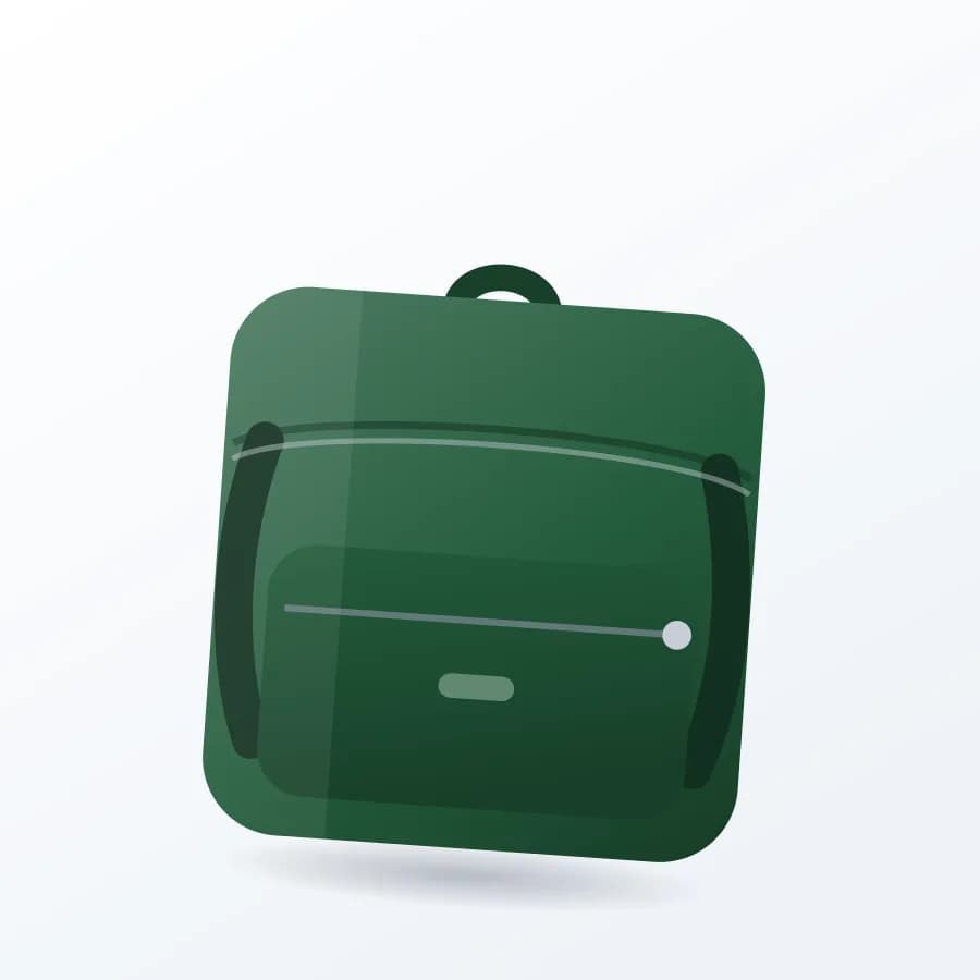 Trekking Rucksack 60L side view