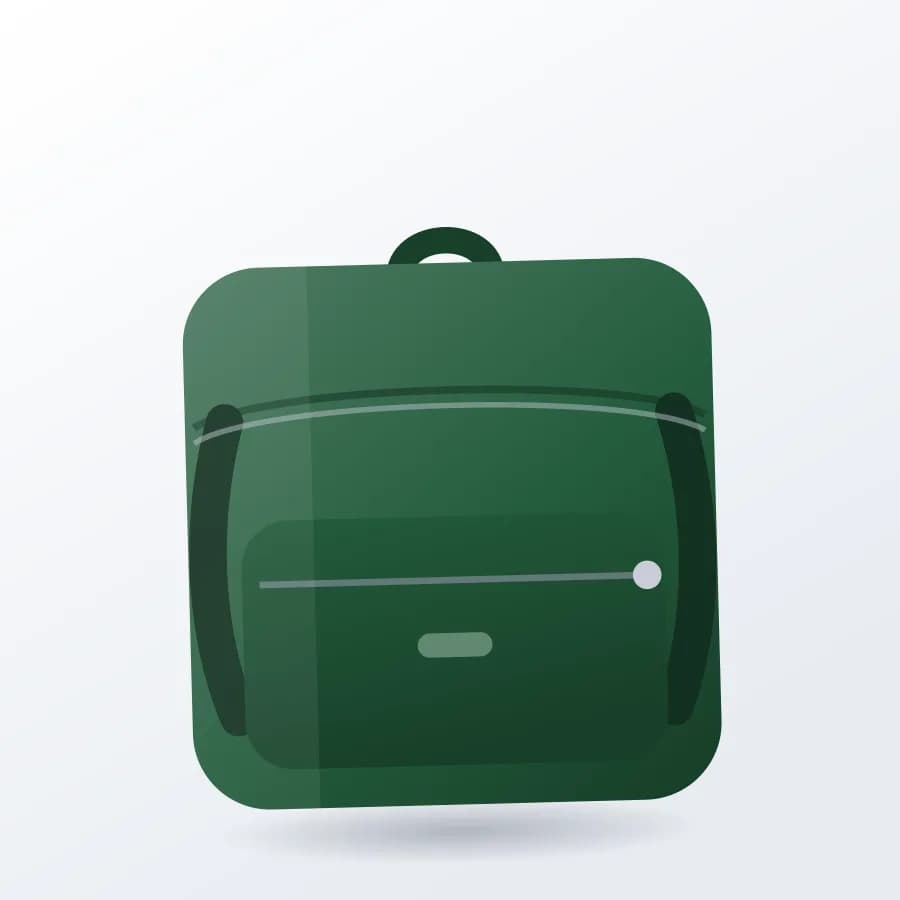 Trekking Rucksack 60L interior