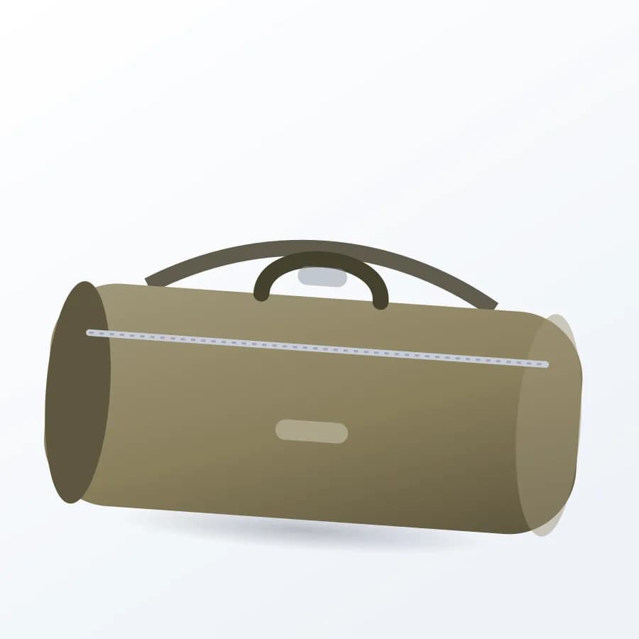 Weekender Travel Bag side view