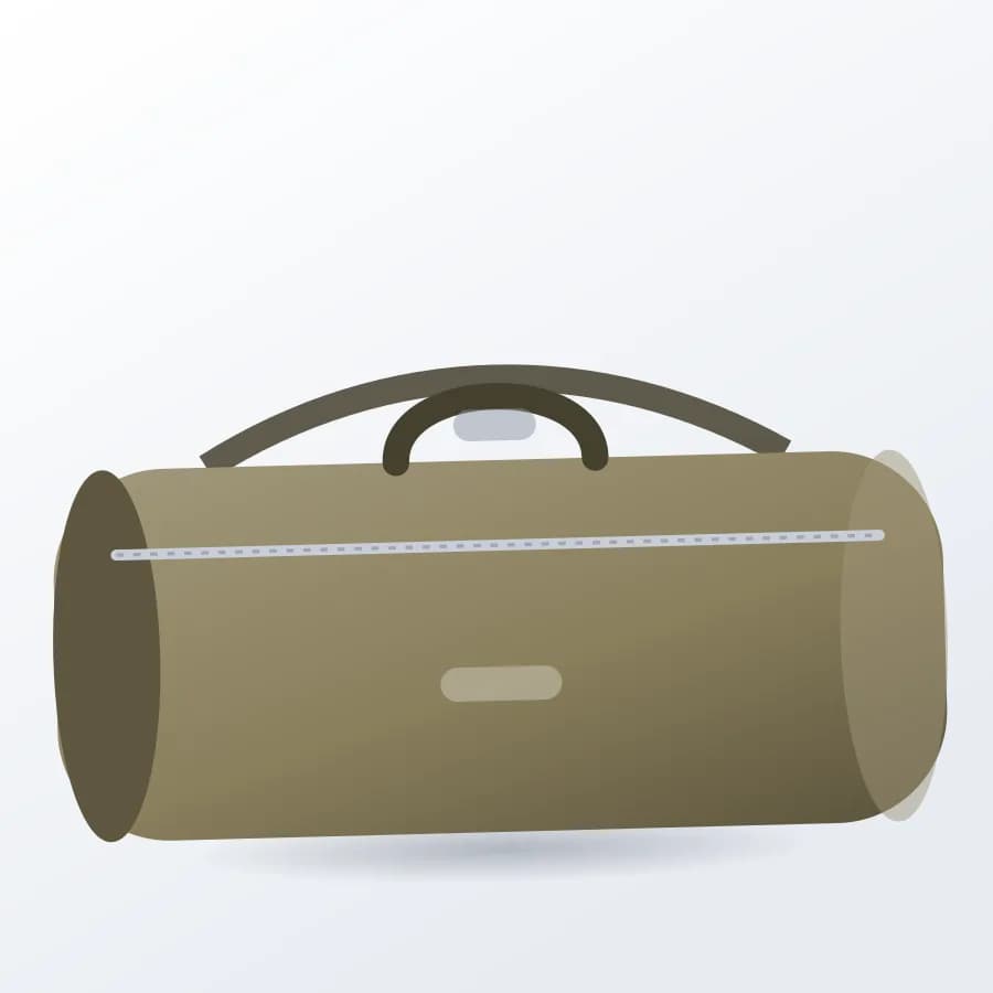 Weekender Travel Bag interior